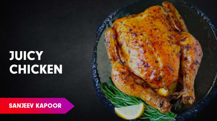 Stuffed Roast Chicken Recipe by Sanjeev Kapoor