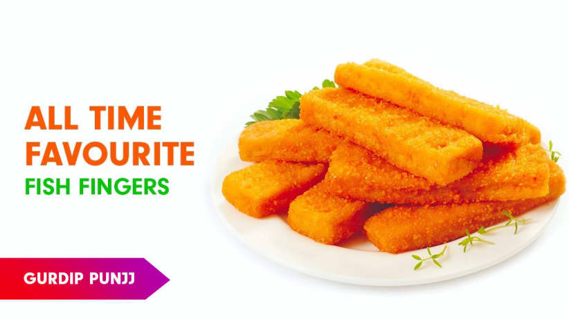 Fish Fingers Recipe by Chef Gurdip
