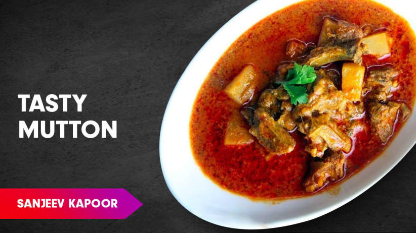 Red Wine Mutton Recipe by Sanjeev Kapoor