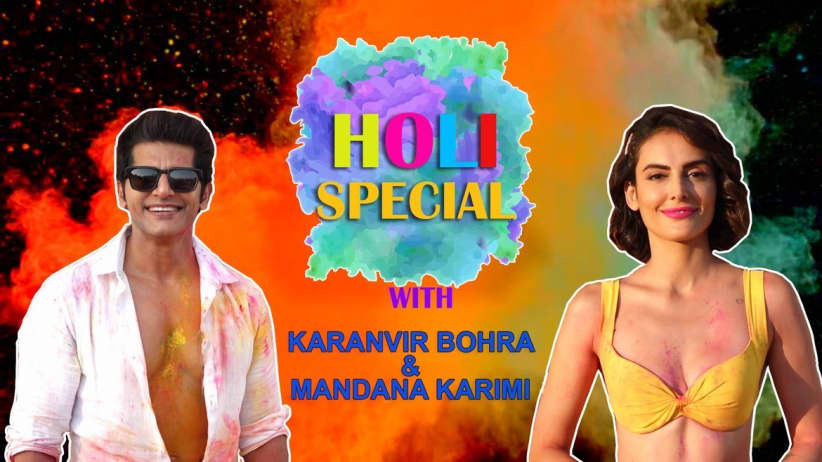 Behind-the-scenes with Karanvir and Mandana