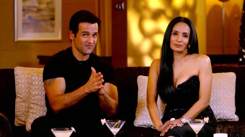 Rohit and Suchitra on the Show
