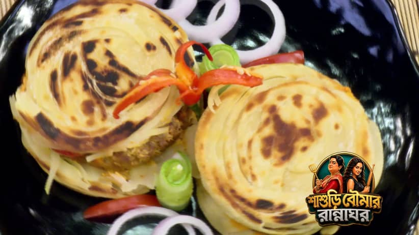 Sudeshna Prepares Lachha Burger