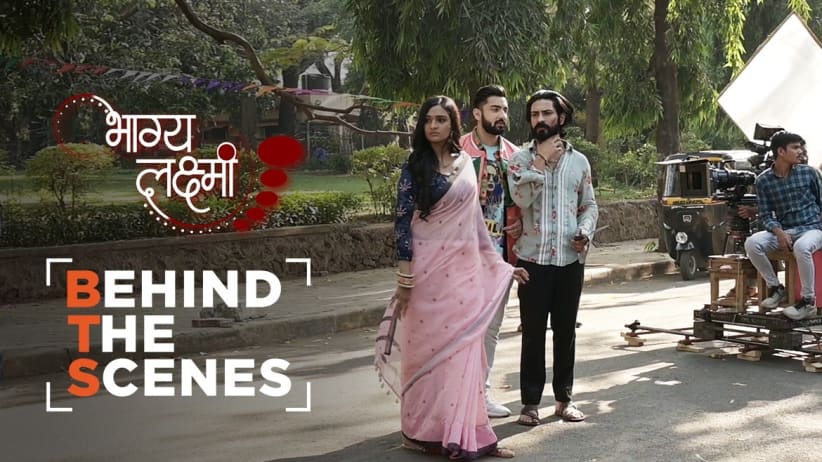 Rishi Fights Balwinder | Behind The Scenes | Bhagya Lakshmi