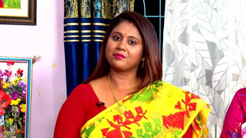 Sharmishtha Welcomes Aparajita to Her Home