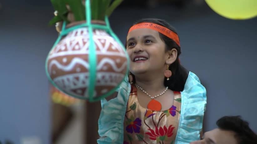 Chingi enjoys 'Dahi Handi' | Nava Gadi Nava Rajya