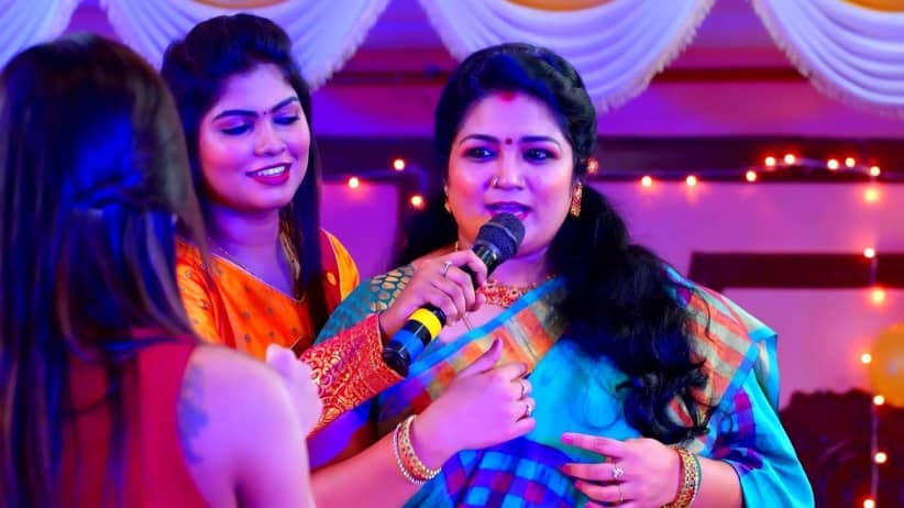 Lakshmi and Santosh Compete in Games