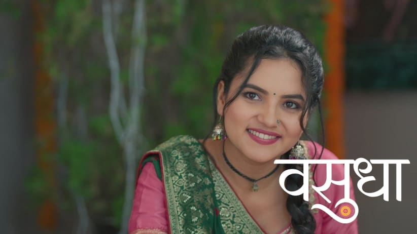 Vasudha Makes Diwali Rangoli in the Mansion