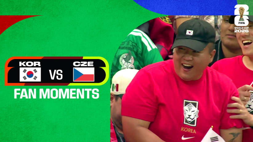 KOR Vs CZE | Fan Moments | FIFA World Cup 2026