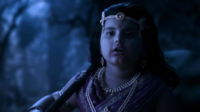 Maruti Goes in Search of His Deity