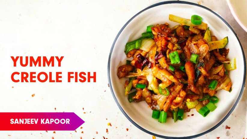 Fish In Creole Sauce Recipe by Sanjeev Kapoor