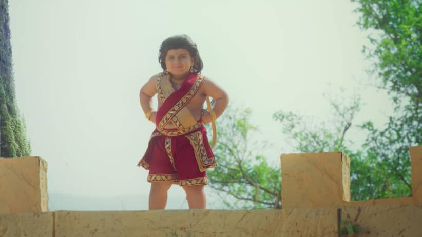 Anjana prepares for Maruti's 5th birthday - Ramabhaktha Hanumantha
