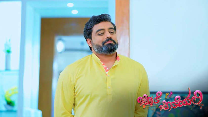 Subbu and Anu shocked on seeing a drunk Pushpa - Jothe Jotheyali