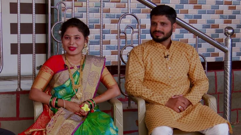Bandekar visits Ashwini and Darshana's parents' houses - Home Minister - Paithani Aata Maherchya Angani