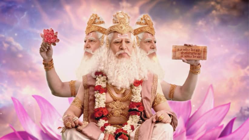 Jambavanta tells Maruti the story of Kaumodaki - Ramabhaktha Hanumantha