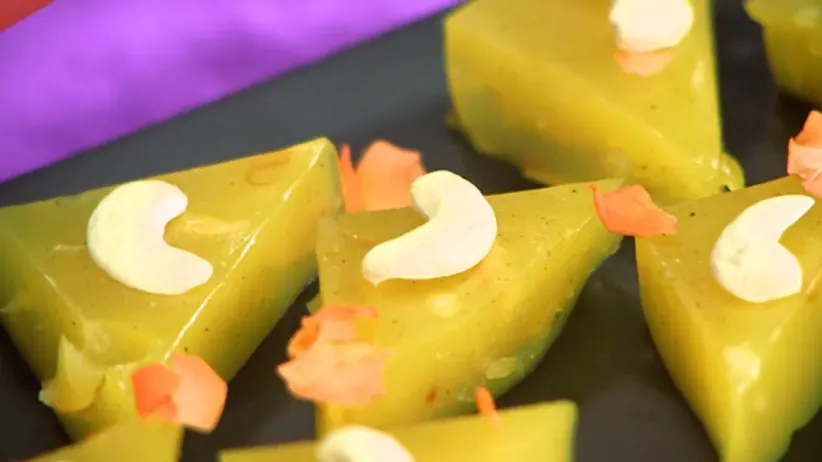 Karachi Halwa Recipe in Marathi.