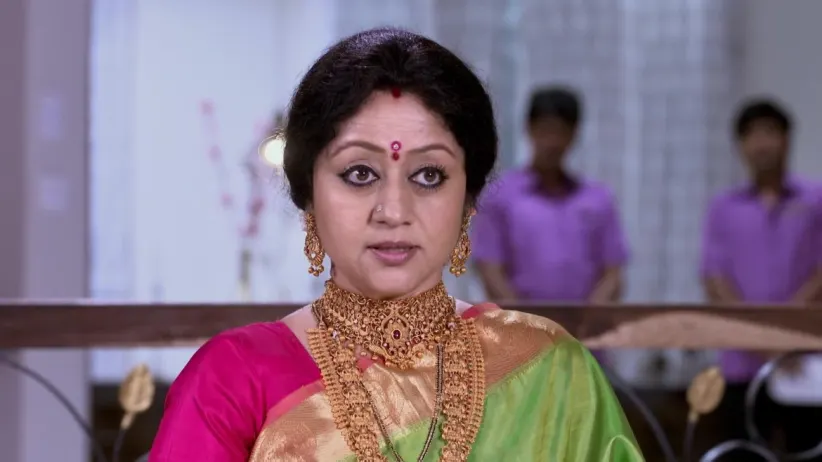 Akhila Allows Paarvathi to Work in Her House - Paaru