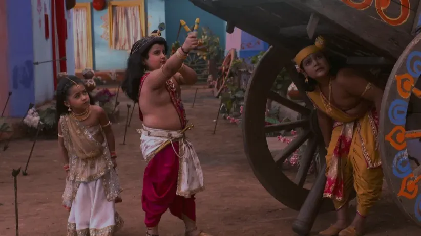 Kanha confronts Hiranyakashyap - Paramavatar Shri Krishna Highlights