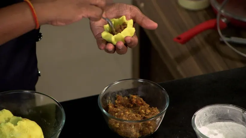 Papaya Modak recipe in Marathi