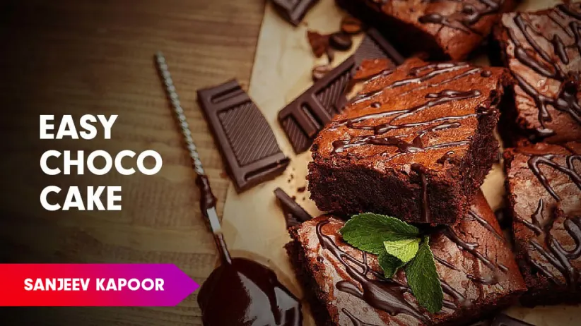 Veg Chocolate Cake Recipe by Sanjeev Kapoor