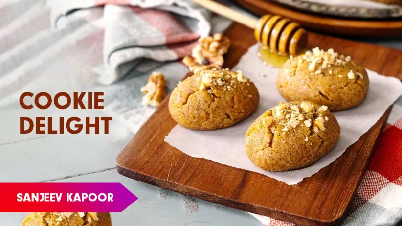Honey Fig & Walnut Cookies Recipe by Sanjeev Kapoor