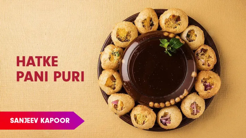 Black Grape Pani Puri Recipe by Sanjeev Kapoor