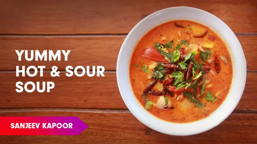 Thai Hot & Sour Vegetable Soup Recipe by Sanjeev Kapoor