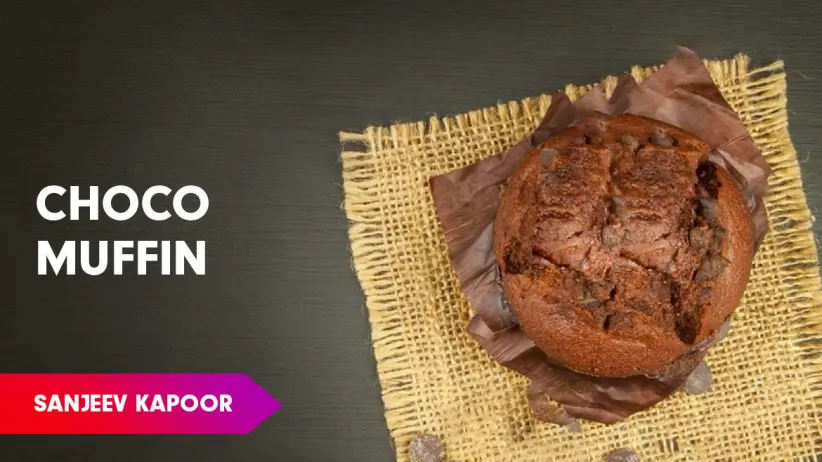 Choco Almond Muffin Recipe by Sanjeev Kapoor