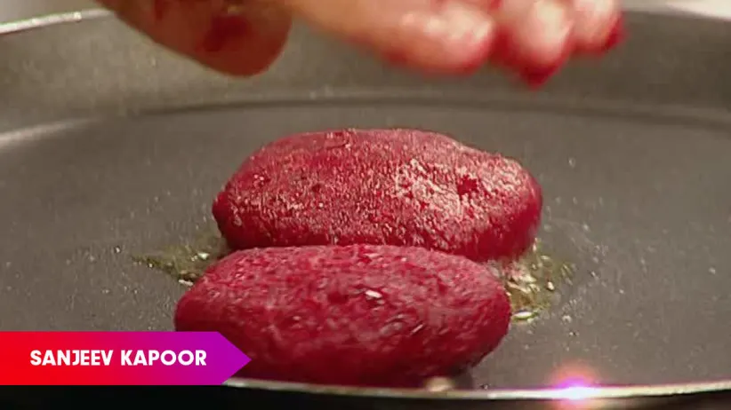 Amla aur Beetroot Ki Tikki by Sanjeev Kapoor - Khana Khazana