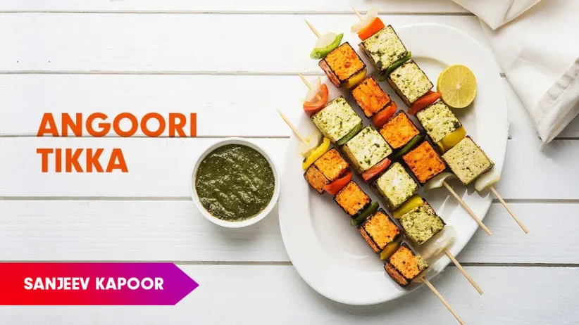Angoori Paneer Tikka Recipe by Sanjeev Kapoor