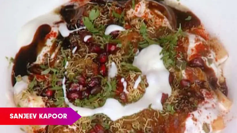 Dahi Batata Puri by Sanjeev Kapoor - Khana Khazana