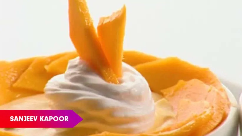 Mango Souffle by Sanjeev Kapoor - Khana Khazana