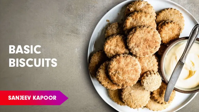 Aata Biscuits Recipe by Sanjeev Kapoor