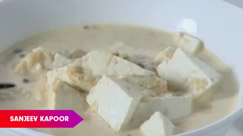 Pudina Paneer by Sanjeev Kapoor - Khana Khazana
