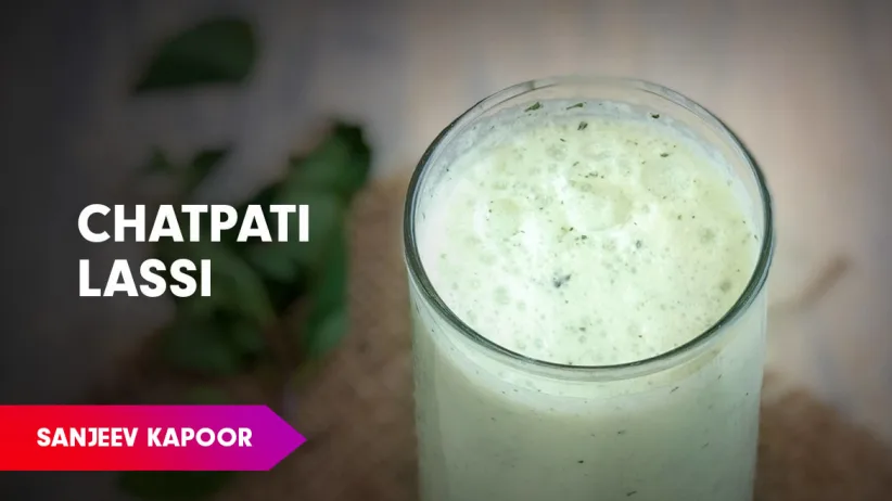Chutney Lassi Recipe by Sanjeev Kapoor