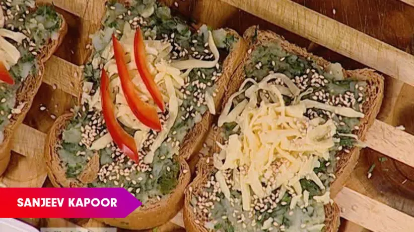 Grilled Spinach Sandwich