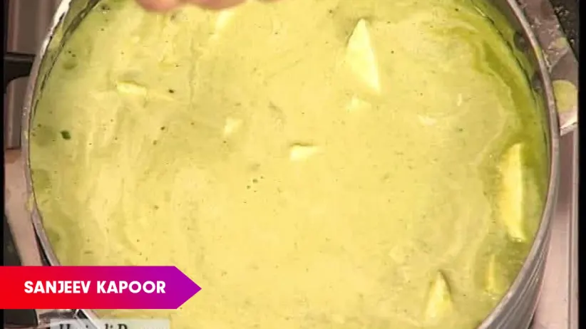 Hariyali Paneer Makhani by Sanjeev Kapoor - Khana Khazana