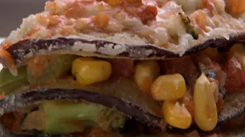 Eggplant Lasagna by Chef Gurdip Punj - Bacha Party