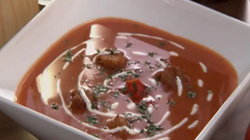 Cream of Tomato by Chef Gurdip Punj - Bacha Party