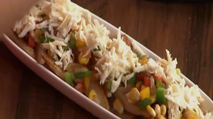 Cheesy Potato Skins by Chef Gurdip Punj - Bacha Party