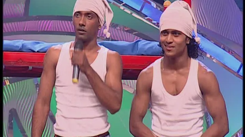 Dharmesh's funny performance - Ep22, Dance India Dance Season 2