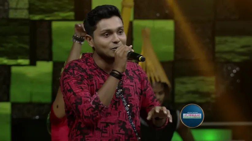 Protein' Siju and his muscle show - Saregamapa
