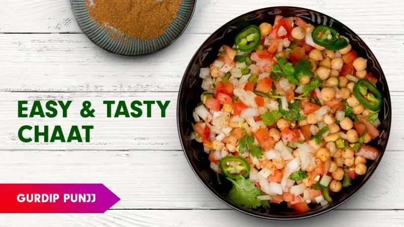 Chana Chaat Recipe by Chef Gurdip