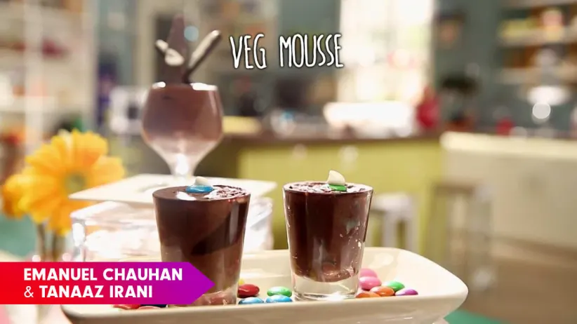 Veg mousse by Chef Emanuel Chauhan and Tanaaz Irani - Eat Manual