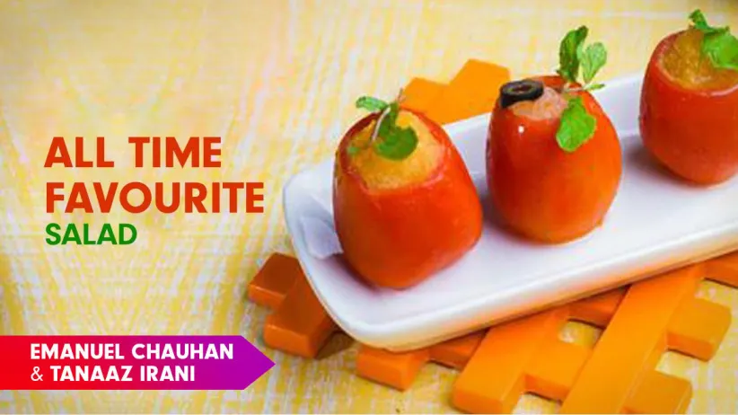 Frozen Caesar Salad Recipe by Chef Emanuel Chauhan & Tanaaz Irani