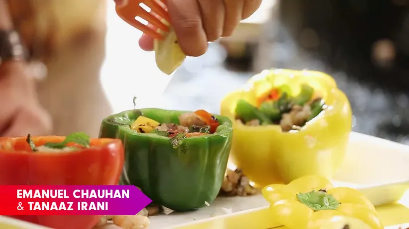 Jingle bell capsicums by Chef Emanuel Chauhan and Tanaaz Irani - Eat Manual