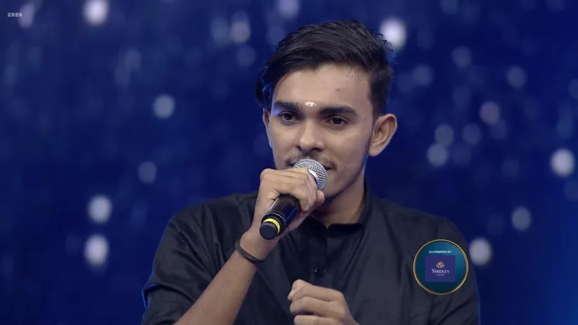 Shreejish moves everyone to tears - Saregamapa