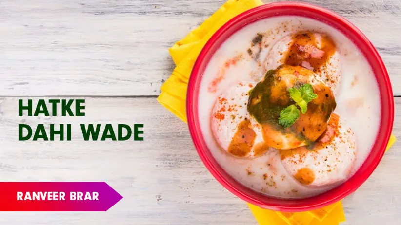 Baked Kachhe Kele Ke Dahi Vade Recipe by Chef Ranveer Brar