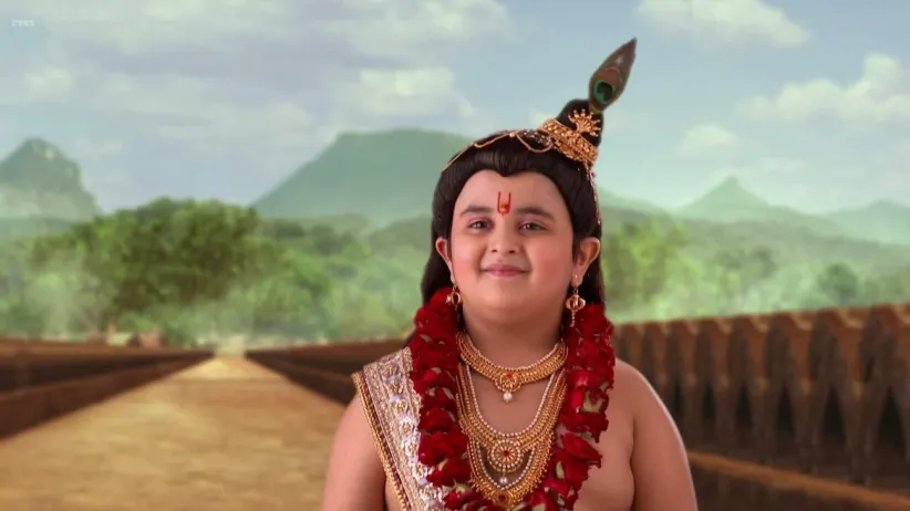 Kanha compels Kansa to feed him the entire meal - Paramavatar Shri Krishna