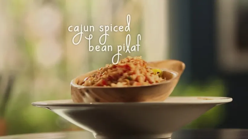 Episode 6 - Chef Vaibhav prepares Cajun spiced bean pilaf - Roti N Rice