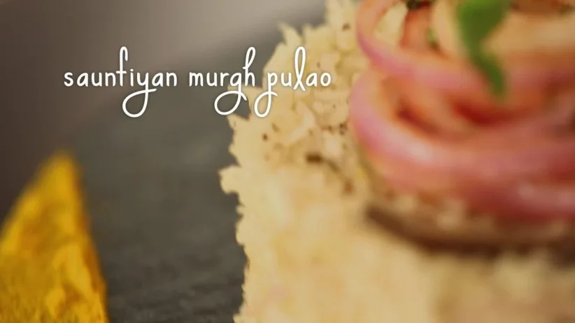 Episode 9 - Chef Vaibhav prepares saunfiyan murgh pulao - Roti N Rice